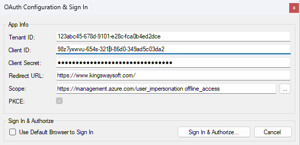 Azure Databricks Administration Connection Manager - Generate Token File